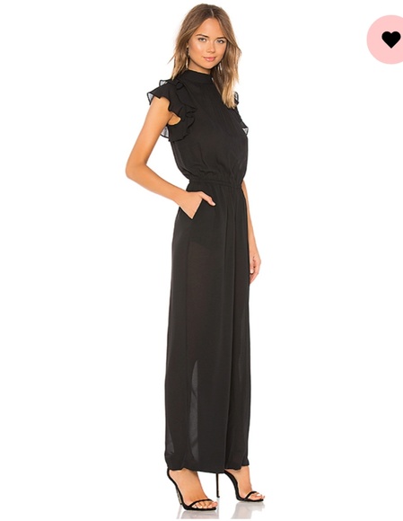 [1. State] Sheer Jumpsuit with Bow | Revolve NWOT - Picture 7 of 8